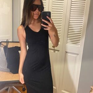 Loulou Studio Black Maxi Dress